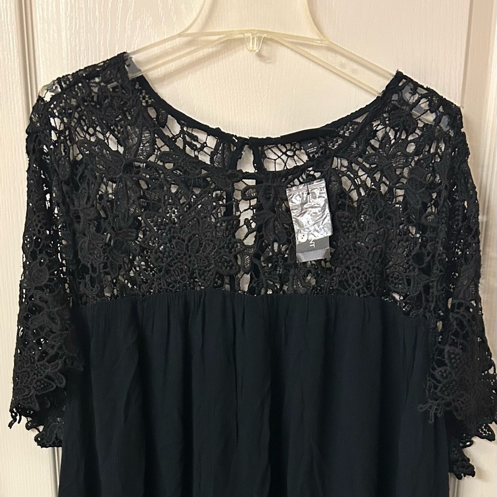 Lane Bryant Black Dress